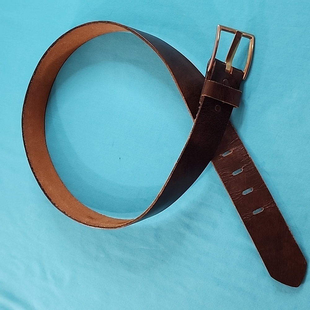 Vintage Leather Men's Belt Size 38